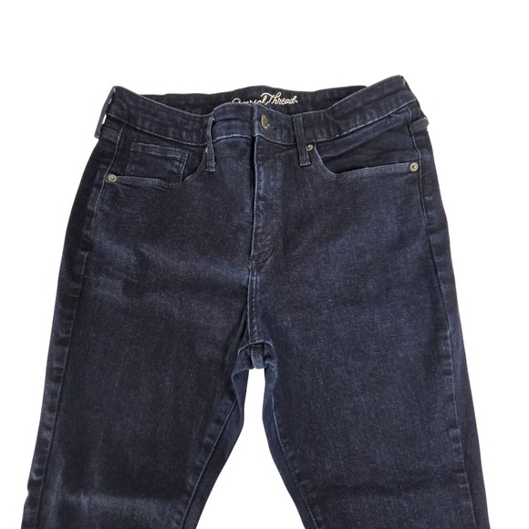 Universal Thread Womens High Rise Skinny Jeans Dark Indigo Blue Size 14/32S - Picture 2 of 9